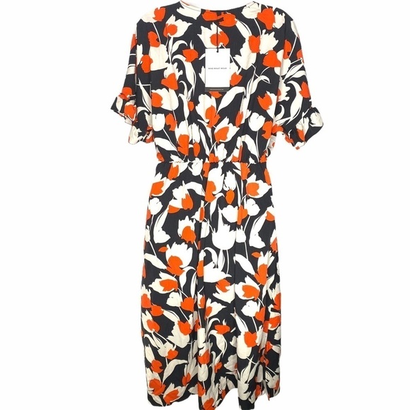 NWT Who What Wear Spring Tulip Dress - Picture 7 of 11